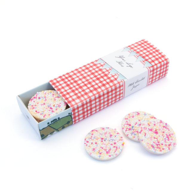 Summer Collection – Eco Matchbox – White Choc Jazzies