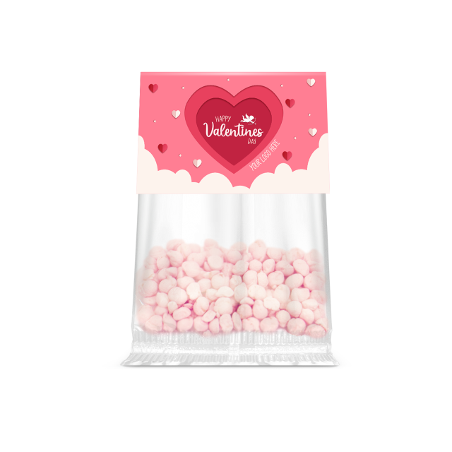 Valentines – Eco Info Card – Strawberry Millions® – 20g