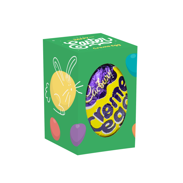Easter – Eco Mini Egg Box – Creme Egg